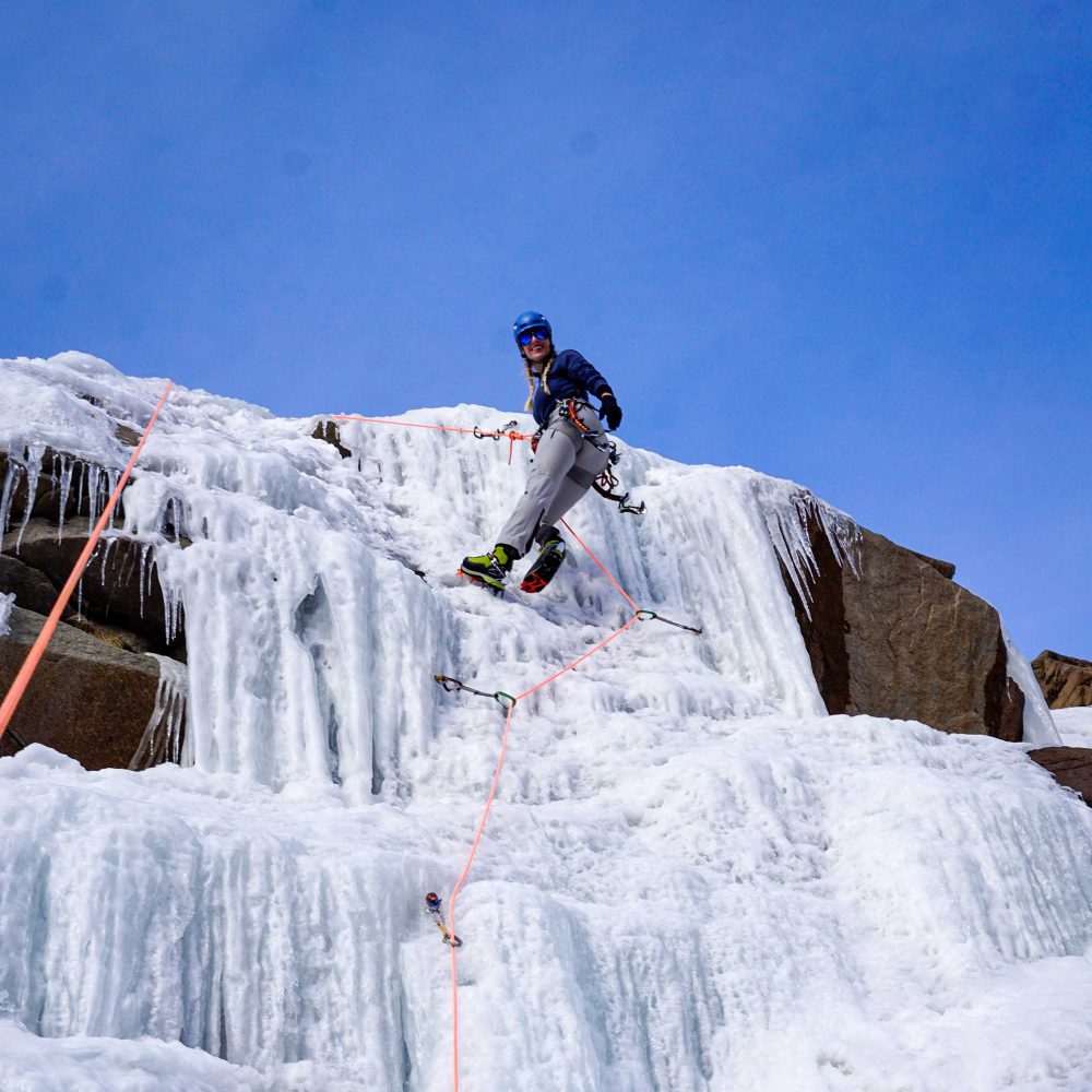 Learn To Lead Ice Climbing Course