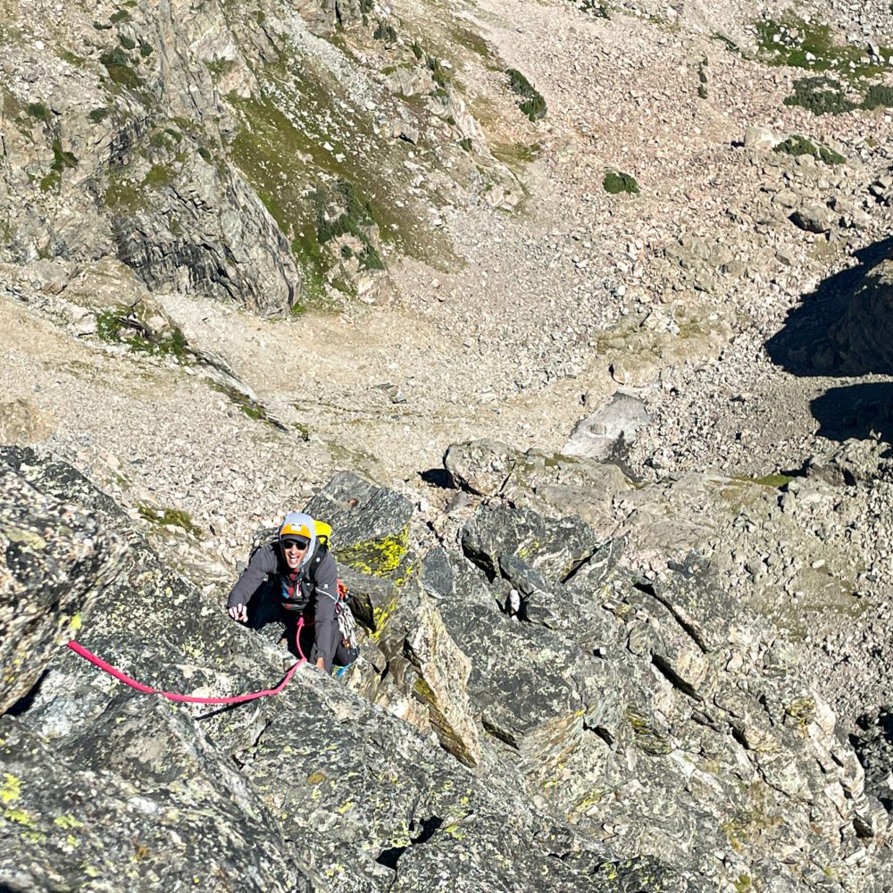 Sharkstooth - Pascal on Ridge